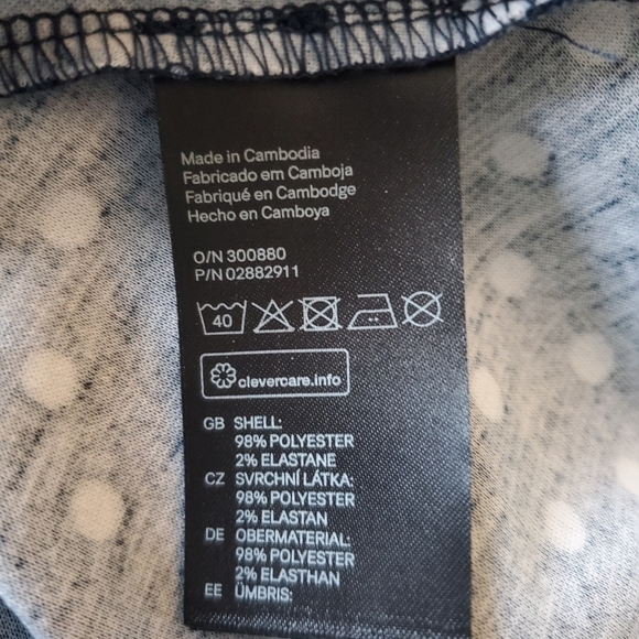 Divided | 14 | Deep V Polka Dot Dress - Picture 5 of 8